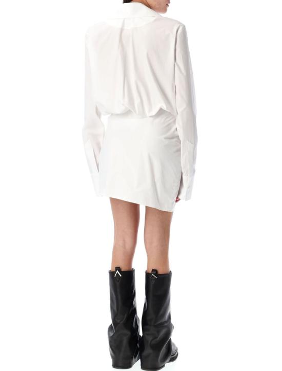 25SS 디 아티코 숏 원피스 25P250WCA00394CCC052 001 WHITE - THE ATTICO