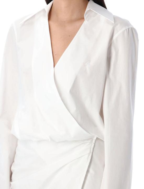 25SS 디 아티코 숏 원피스 25P250WCA00394CCC052 001 WHITE - THE ATTICO