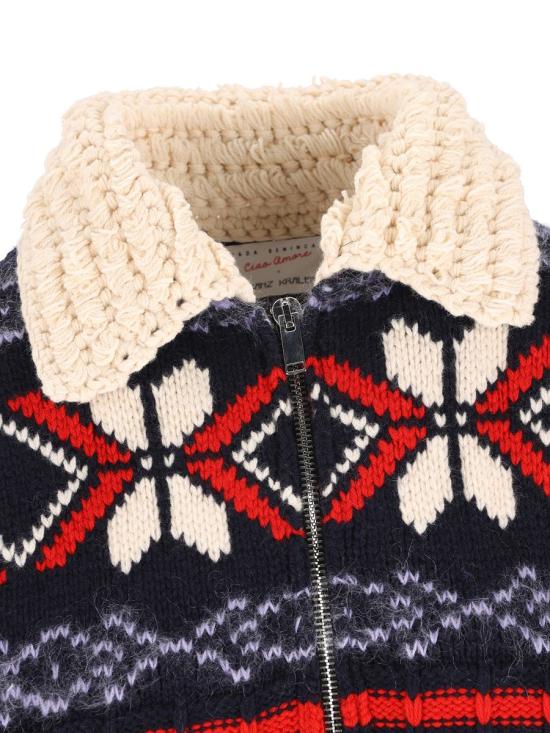 25FW 지아다 베닌카사 스웨터 F25MM1101K03 AI25 BLUE NAVY - GIADA BENINCASA