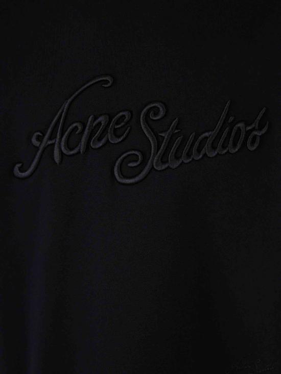 25FW 아크네 스튜디오 반팔 티셔츠 FN UX TSHI000121 BM0FADED BLACK Black - ACNE STUDIOS