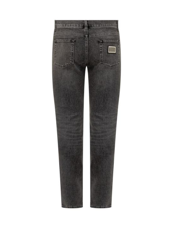 25FW 돌체앤가바나 스트레이트 팬츠 GY07LDG8NL3 S9001 Black - DOLCE & GABBANA