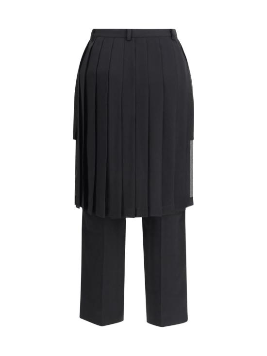 25FW 언더커버 스트레이트 팬츠 UP2E1506 BLACK Black - UNDERCOVER