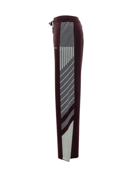 25FW 카사블랑카 숏팬츠 MAW25KW110201 AUBERGINE RED - CASABLANCA