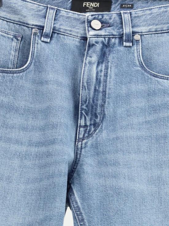 25FW 펜디 데님 팬츠 FLP288AT2F F0QR0 BLUE - FENDI