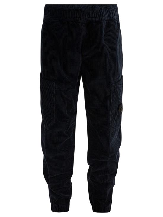 25FW [키즈] 스톤 아일랜드 스트레이트 팬츠 3100005S0199V0020 Blue