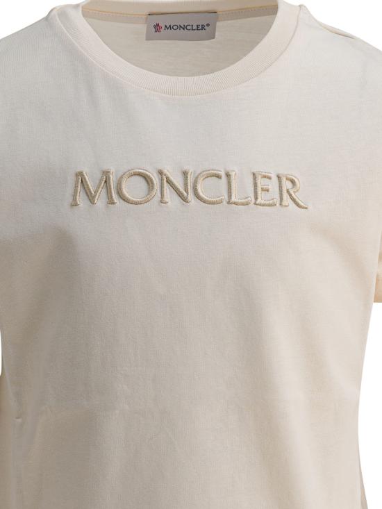 25FW [키즈] 몽클레어 티셔츠 8C00016 K89AT9050 Beige - MONCLER