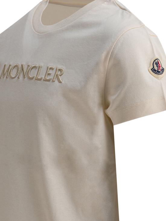25FW [키즈] 몽클레어 티셔츠 8C00016 K89AT9050 Beige - MONCLER