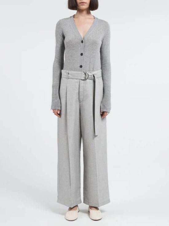  마리아 맥마누스 크롭 팬츠 벨트 와이드 레그 - MARIA MCMANUS