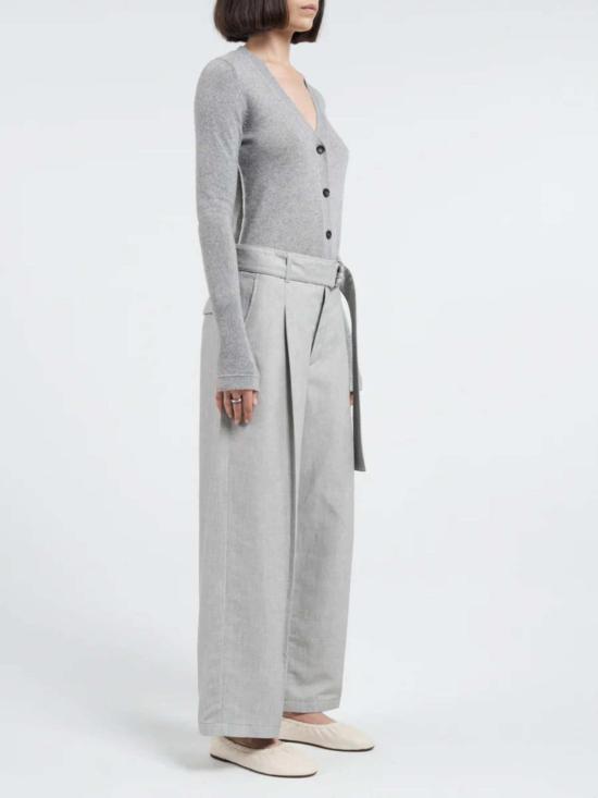  마리아 맥마누스 크롭 팬츠 벨트 와이드 레그 - MARIA MCMANUS