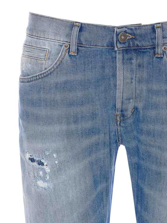 26SS 돈답 스트레이트 팬츠 UP232DS0107IL5800 Blue - DONDUP