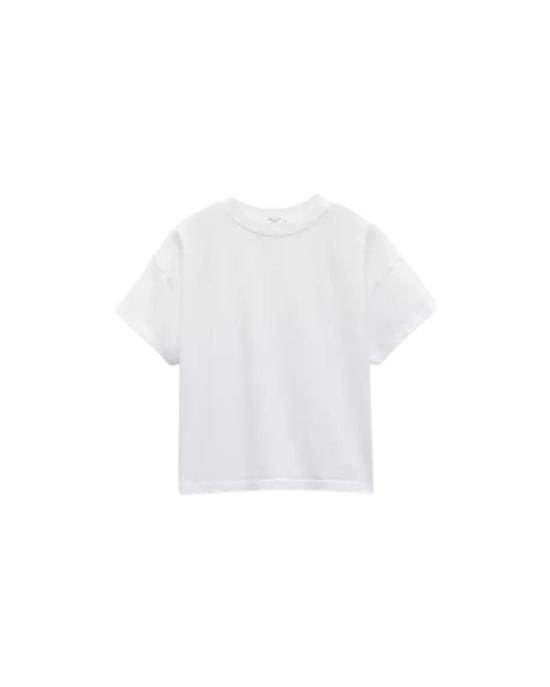  랙앤본 반팔 티셔츠 Rag & Bone Kelly Boxy Jersey Tee White