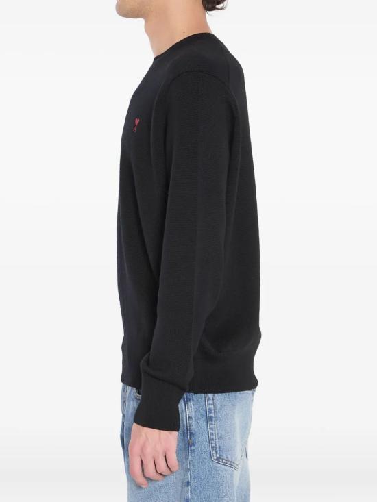 25FW 아미 ADC 크루넥 스웨터 HKS826001 009 NOIR ROUGE