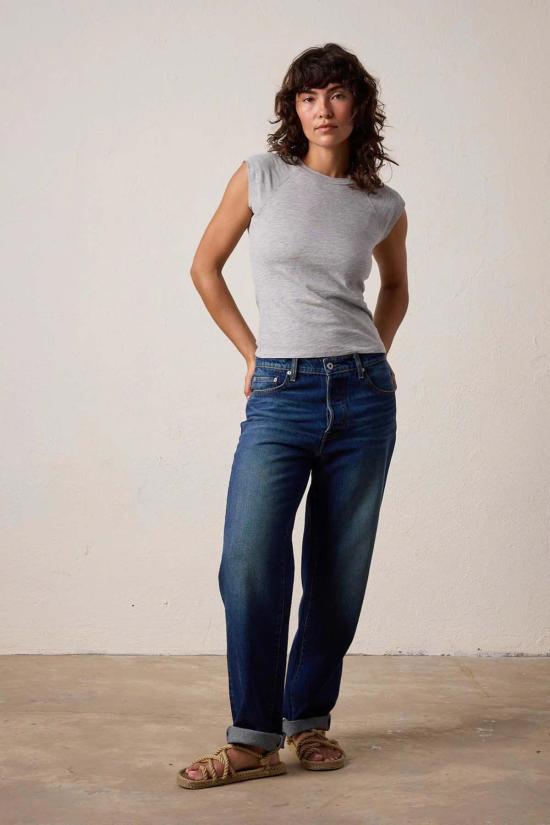  NSF 반팔 티셔츠 클로이 피티드 슬럽 저지 티셔츠 - OTHER BRANDS