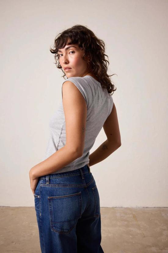  NSF 반팔 티셔츠 클로이 피티드 슬럽 저지 티셔츠 - OTHER BRANDS