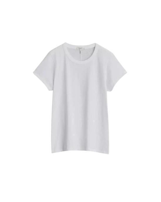  랙앤본 반팔 티셔츠 Rag & Bone The Slub 티셔츠 브라이트 화이트