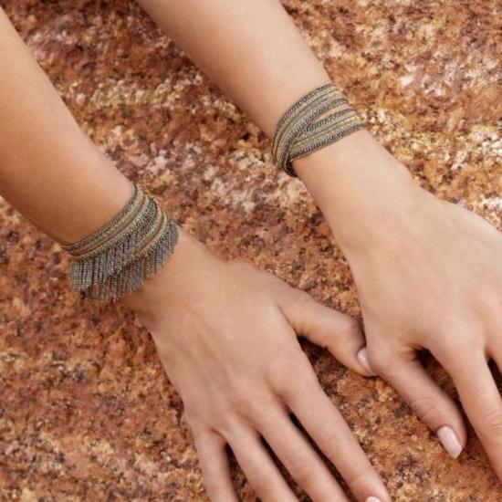  Marie Laure Chamorel 팔찌 마리 로르 샤모렐 N. 1 L008 더블 랩 브레이슬릿 - OTHER BRANDS