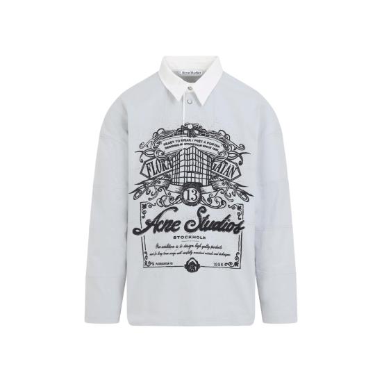 25FW 아크네 스튜디오 후드 티셔츠 CL0396 AAA COLD GREY