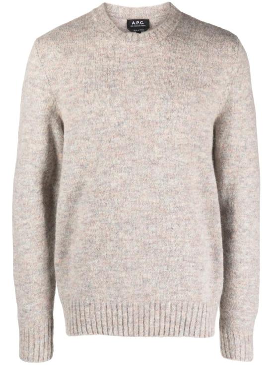 25FW 아페쎄 스웨터 WOAOGH23151 62135 PLB HEATHERED LIGHT GREY