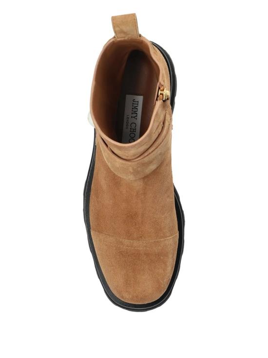 25FW 지미추 부츠 MEENA FLAT SVV TOFFEE BROWN - JIMMY CHOO
