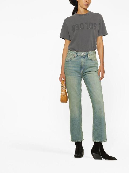 26SS 골든구스 반팔 티셔츠 GWP01220P00067160318 Dark Grey - GOLDEN GOOSE