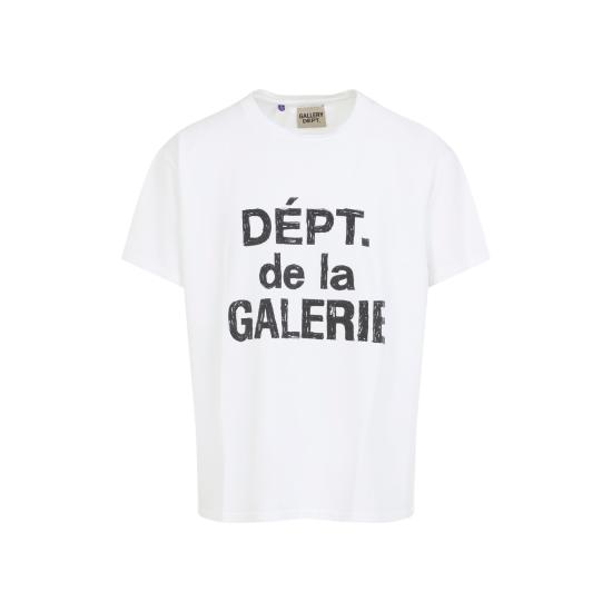 25FW 갤러리 디파트먼트 반팔 티셔츠 MT10077 WHITE - GALLERY DEPT