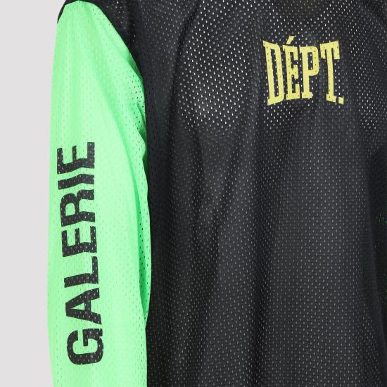 25FW 갤러리 디파트먼트 긴팔 티셔츠 SEL60030 BLACK GREEN YELLOW - GALLERY DEPT