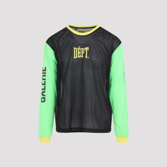 25FW 갤러리 디파트먼트 긴팔 티셔츠 SEL60030 BLACK GREEN YELLOW - GALLERY DEPT