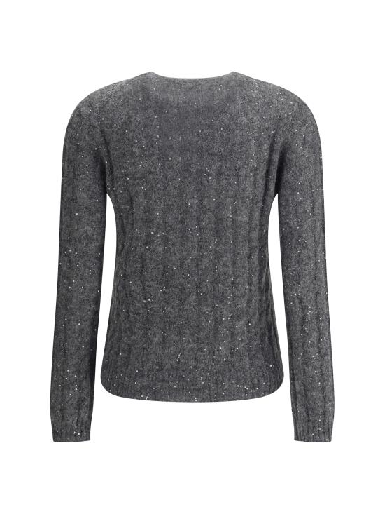 25FW 브루넬로 쿠치넬리 스웨터 MPG731302 C3595 GREY - BRUNELLO CUCINELLI