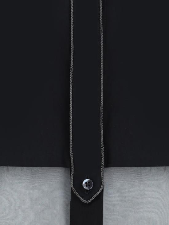 25FW 브루넬로 쿠치넬리 셔츠 M0091MQ406 C101 BLACK - BRUNELLO CUCINELLI