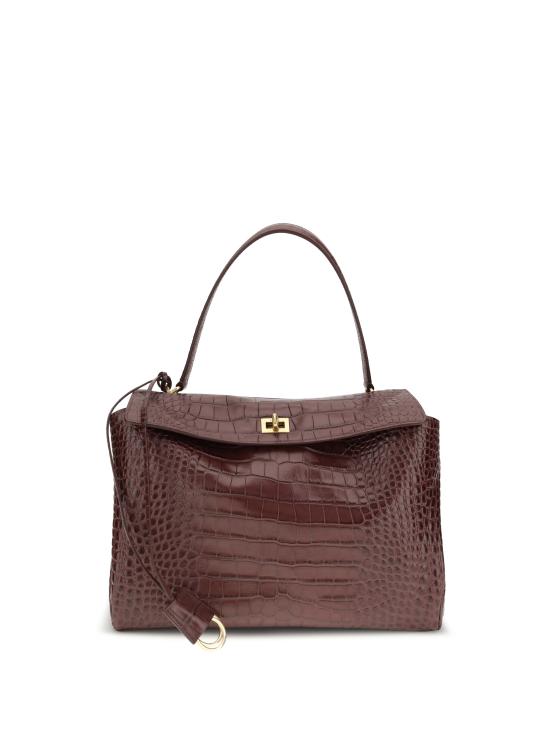 25FW 발렌시아가 로데오 미디움 핸드백 7897722AA5L 6036 BROWN