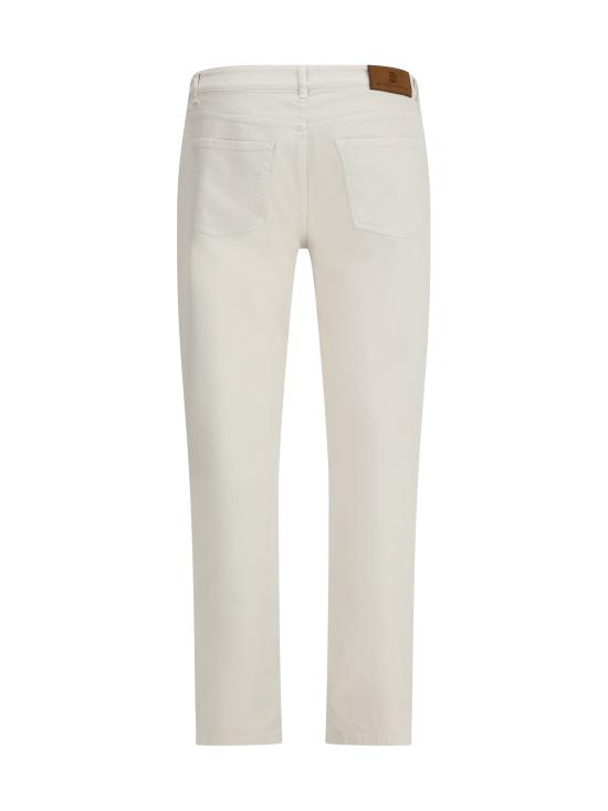 25FW 브루넬로 쿠치넬리 데님 팬츠 M277UD3210 C7007 WHITE - BRUNELLO CUCINELLI