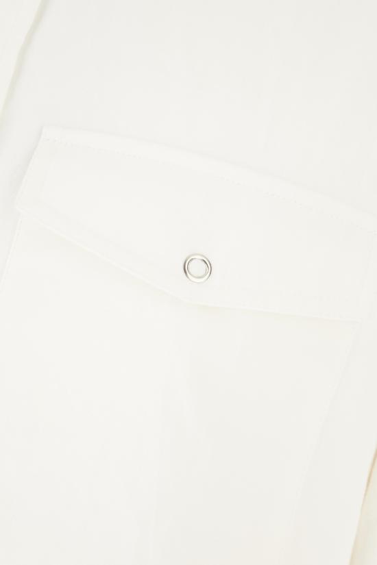 25SS 몽클레어 프라그먼트 패딩 셔츠 자켓 프라그먼트  셔츠 자켓 2F00002M5271 001 Bianco - MONCLER