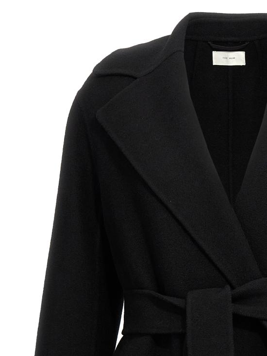 25FW 더로우 코트 5210SW1911 BLK Black - THE ROW