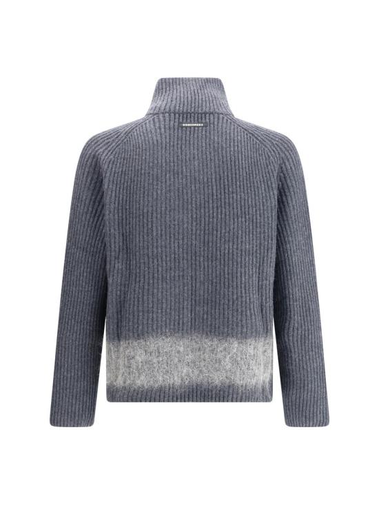 25FW 디스퀘어드2 집업 니트 S74HA1546D13150 859 GREY - DSQUARED2