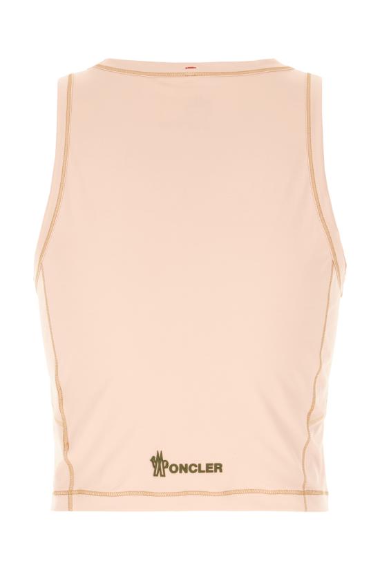 25SS 몽클레어 로고 패치 탱크탑  8P00001899YG 51V PINK - MONCLER