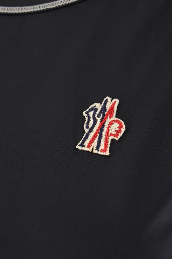 25SS 몽클레어 로고 패치 탱크탑  8P00001899YG 999 BLACK - MONCLER