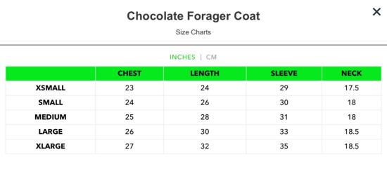  밀스 자켓 식사용 포리저 재킷 - MEALS