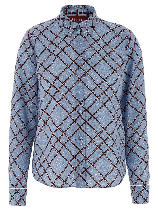 25FW 구찌 블라우스 808830ZASAX4095 Multicolor