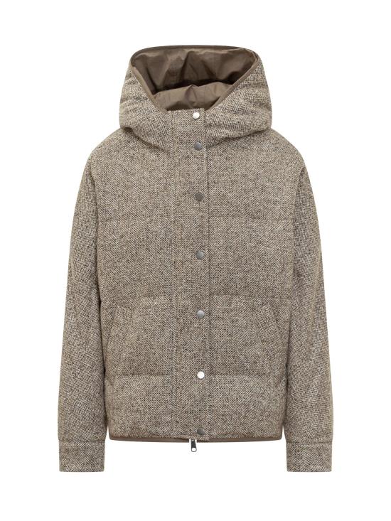 25FW 브루넬로 쿠치넬리 숏패딩 MG5307729 C6286 MARRONE