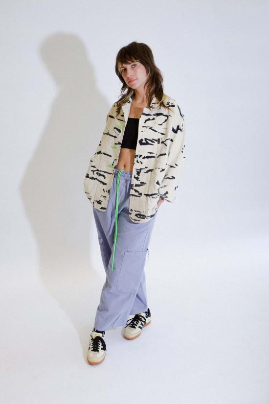  밀스 자켓 포레이저 재킷 블루 치즈 - MEALS