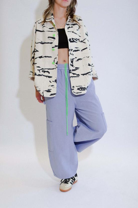  밀스 자켓 포레이저 재킷 블루 치즈 - MEALS