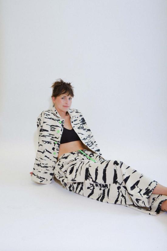  밀스 자켓 포레이저 재킷 블루 치즈