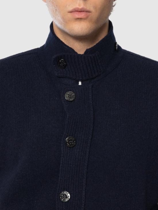 25FW 스톤 아일랜드 가디건 K2S155100047S00A3V0020 NAVY DOM - STONE ISLAND