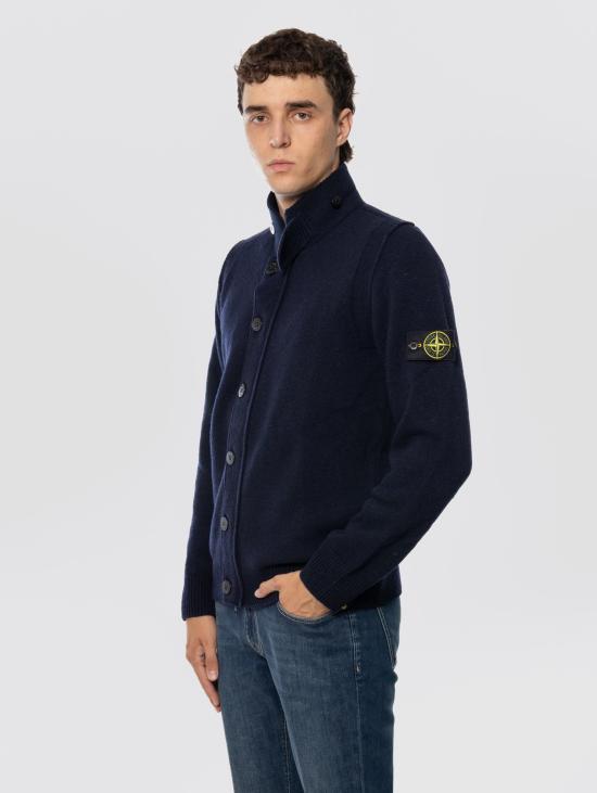 25FW 스톤 아일랜드 가디건 K2S155100047S00A3V0020 NAVY DOM - STONE ISLAND
