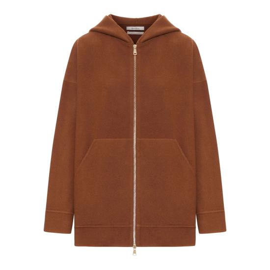 25FW 막스마라 후드 티셔츠 ETUANIA 207 003 BROWN