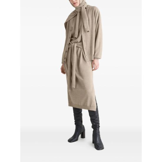 25FW 르메르 릴렉스드 트위스트 가디건 TO1082 LK087 BR446 NEUTRALS - LEMAIRE