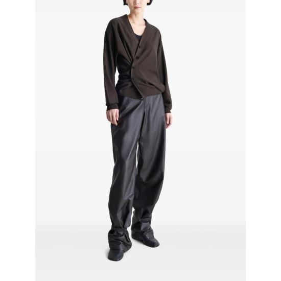 25FW 르메르 릴렉스드 트위스트 가디건 TO1082 LK087 BR397 BROWN - LEMAIRE