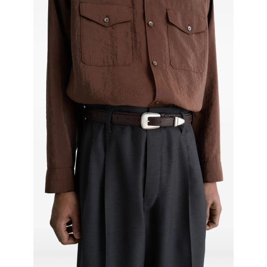 25FW 르메르 벨트 AC1181 LL139 BR449 BROWN - LEMAIRE