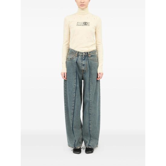 25FW MM6 메종마르지엘라 데님 팬츠 S30844 S52LA0264 963 BLUE - MM6 MAISON MARGIELA