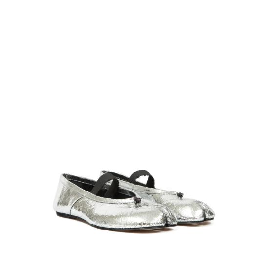 25FW 마르지엘라 플랫 슈즈 P7456 S39WZ0113 H7730 SILVER - MAISON MARGIELA